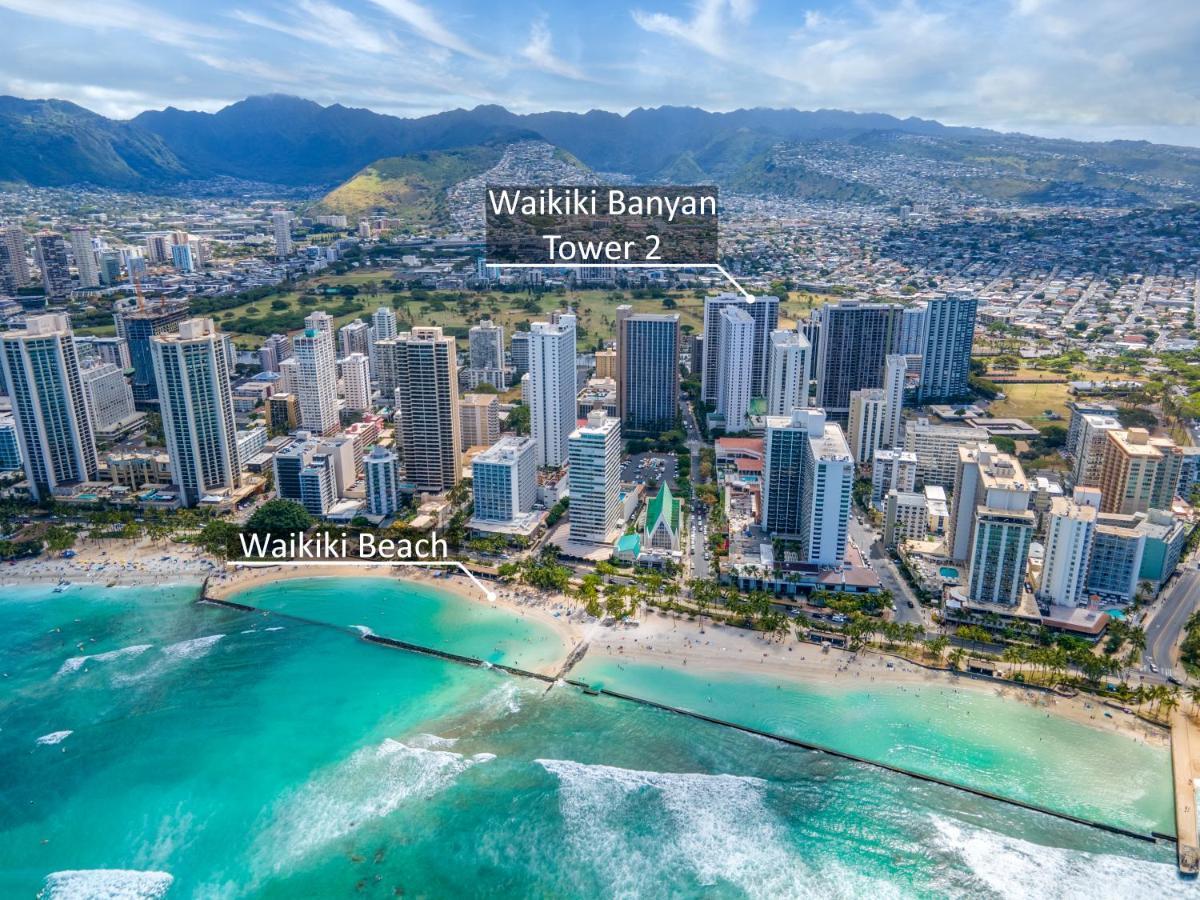 Waikiki Escapade Mountain Views Condo, Steps To Beach With Parking Perk Honolulu Exterior photo